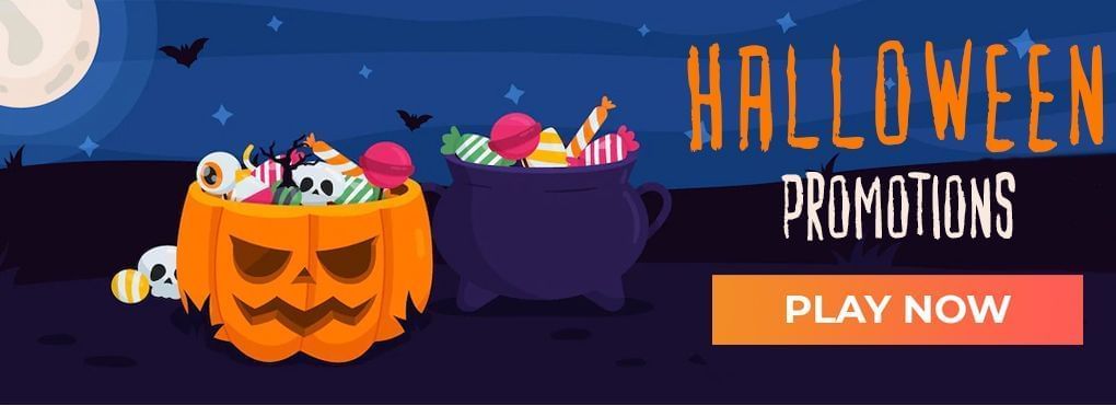 Halloween Bonuses - Play Today!